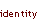 go to identity section
